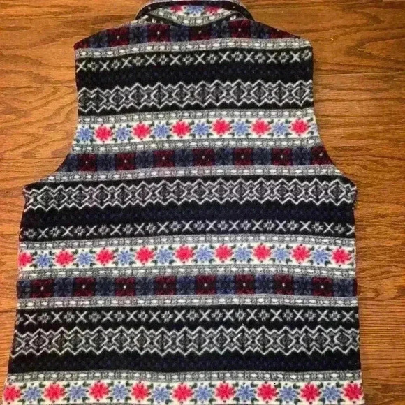 VINTAGE Cambridge Dry Goods Malden Mills Women’s MEDIUM  Polar Fleece Sweater - Picture 9 of 10